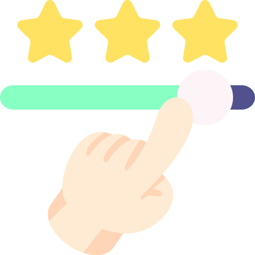 Satisfaction meter Generic color fill icon