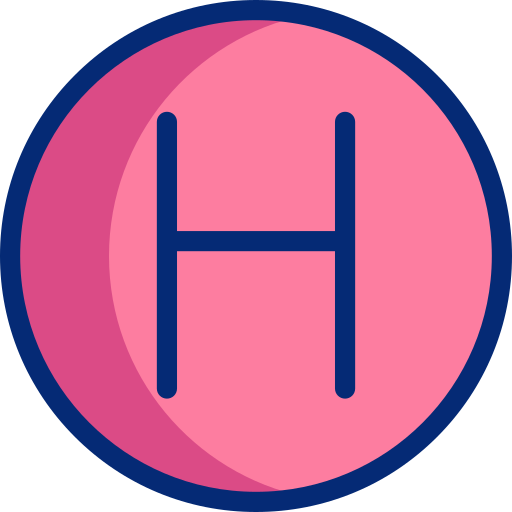 H Basic Accent Lineal Color icon