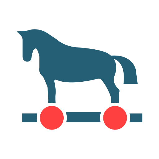 トロイの木馬 Generic color fill icon