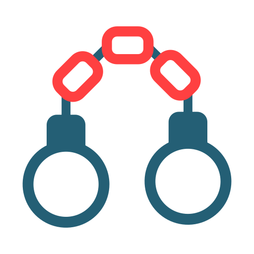 Handcuffs Generic color fill icon