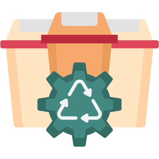 Waste management Generic color fill icon