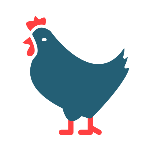pollo Generic color fill icono