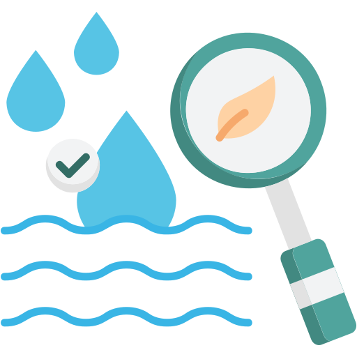 Water quality Generic color fill icon