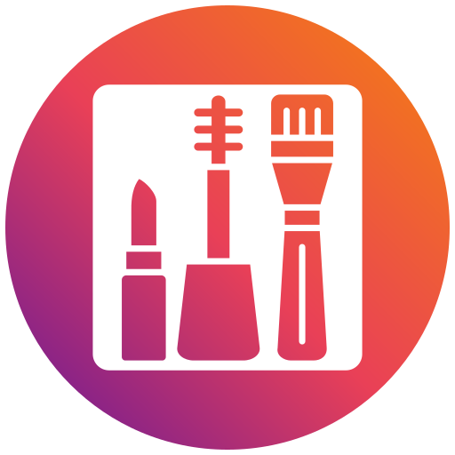 Make up kit Generic gradient fill icon
