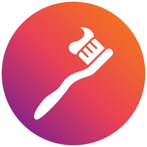 Tooth Brush Generic gradient fill icon