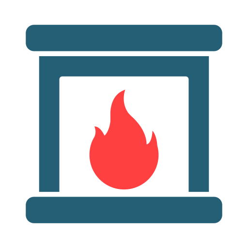 Fire place Generic color fill icon