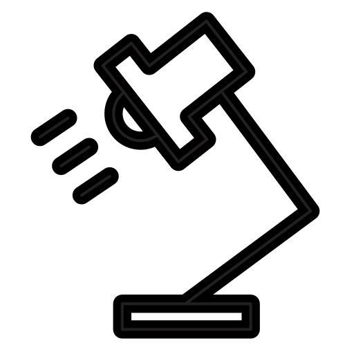 bulbo Generic outline icono