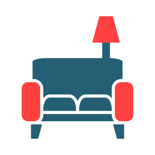 Living room Generic color fill icon