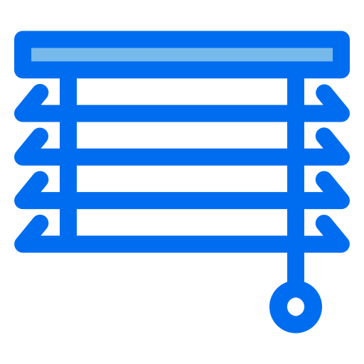 ブラインド Generic color lineal-color icon