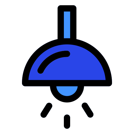plafondlamp Generic color lineal-color icoon