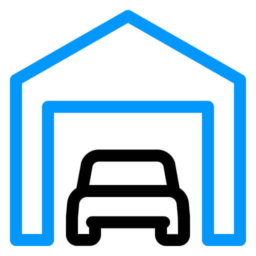 Garage Generic color outline icon