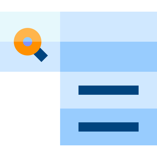 Search bar Basic Straight Flat icon