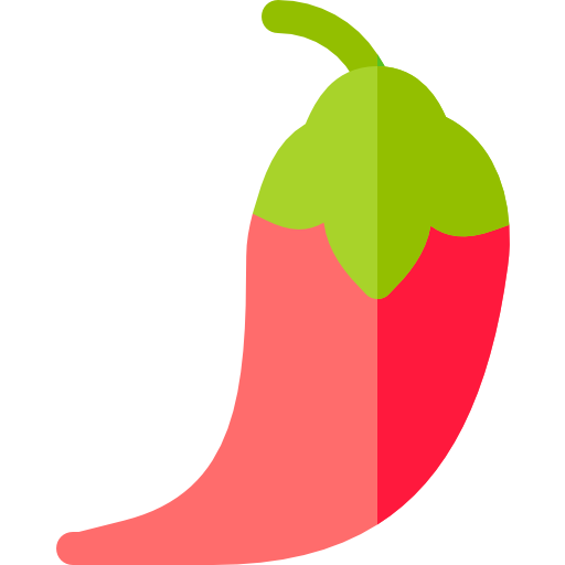 chile Basic Rounded Flat icono