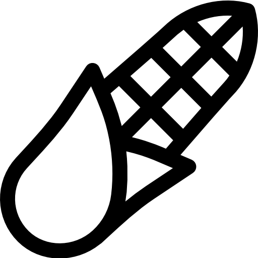 Кукуруза Basic Rounded Lineal иконка