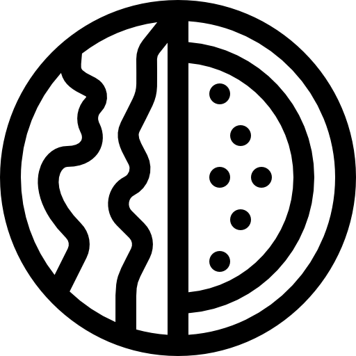 arbuz Basic Rounded Lineal ikona