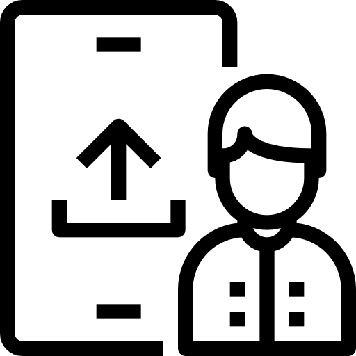 Smartphone Justicon Lineal icon