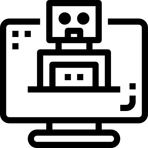 larva del moscardón Justicon Lineal icono
