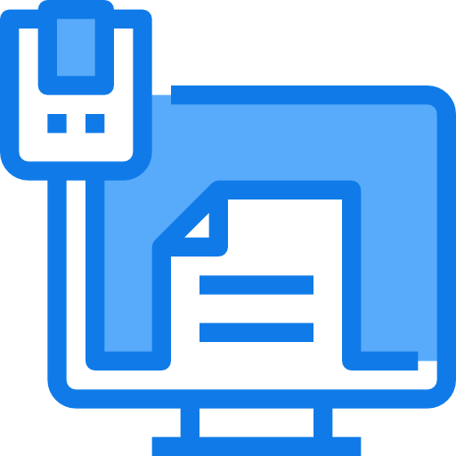 Internet Justicon Blue icon