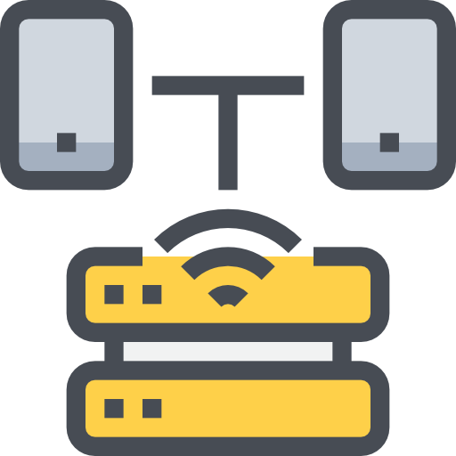 server Justicon Lineal Color icona