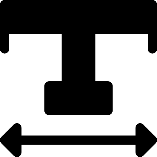 horizontal Basic Rounded Filled icono