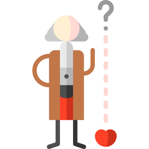 Scientist Puppet Characters Flat icon