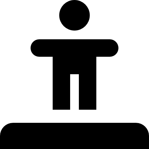 トランポリン Basic Straight Filled icon