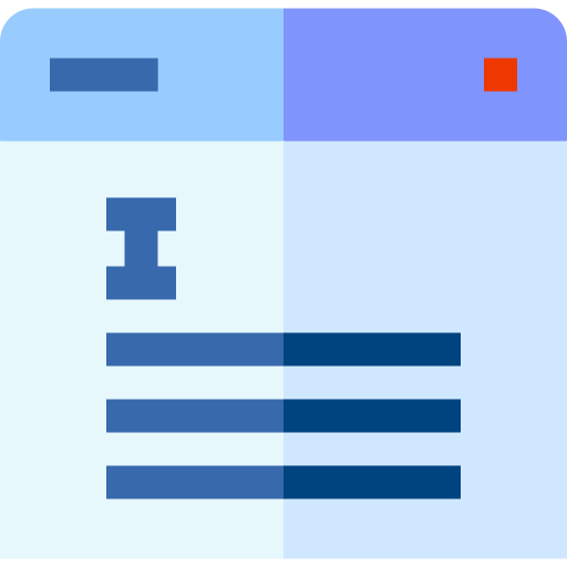 텍스트 상자 Basic Straight Flat icon