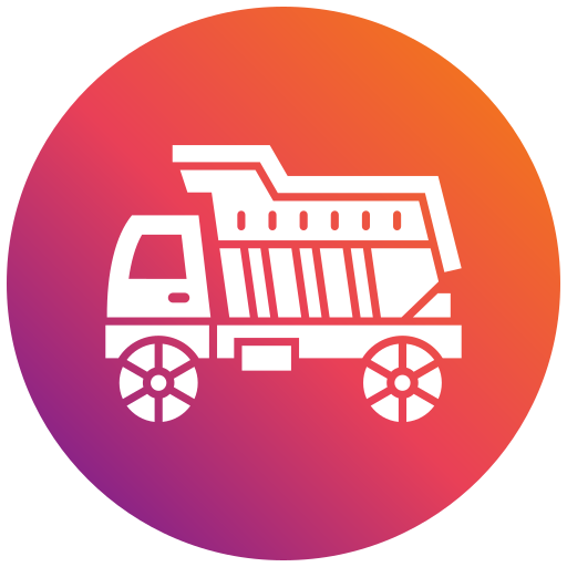 Toy truck Generic gradient fill icon