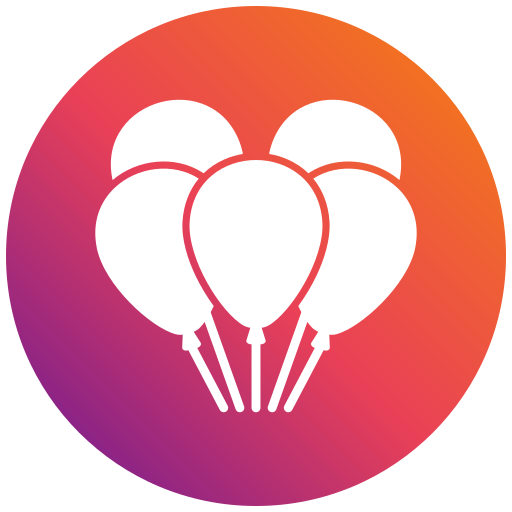 ballon Generic gradient fill icon