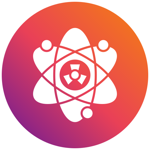 nuclear Generic gradient fill icono