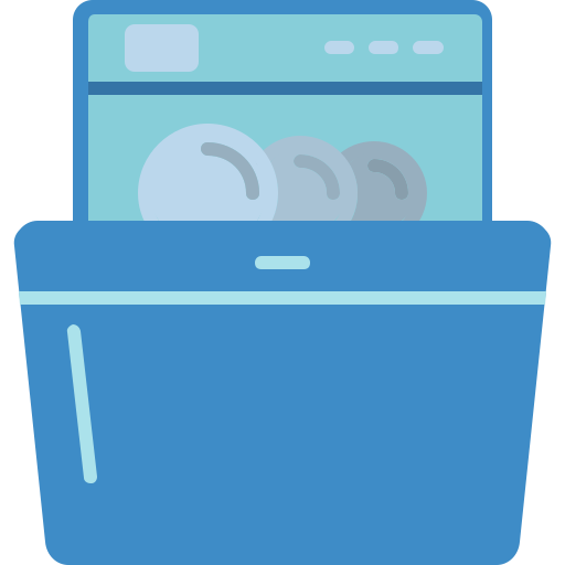 Dish washing Generic color fill icon