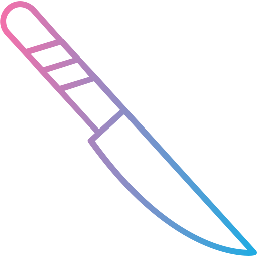 Нож Generic gradient outline иконка