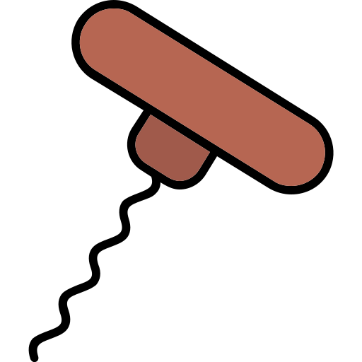 sacacorchos Generic color lineal-color icono
