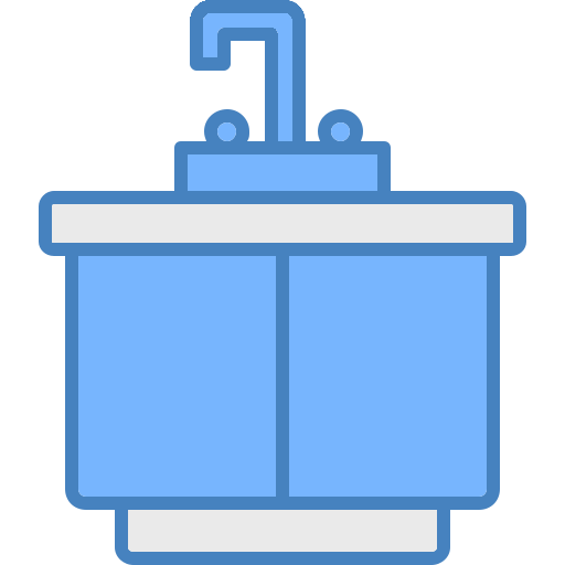 Kitchen sink Generic color lineal-color icon