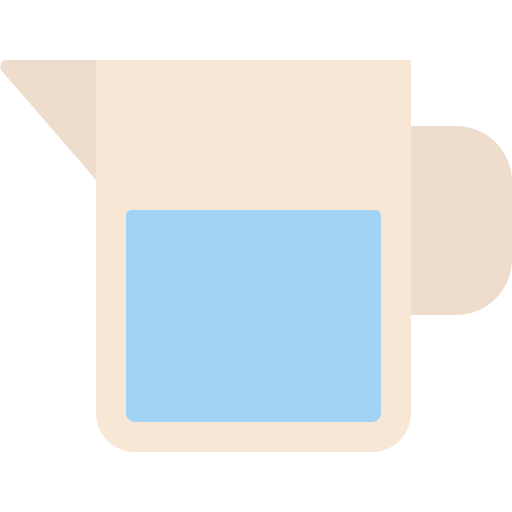 słoik z wodą Generic color fill ikona