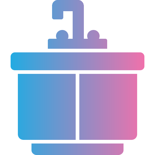 Kitchen sink Generic gradient fill icon