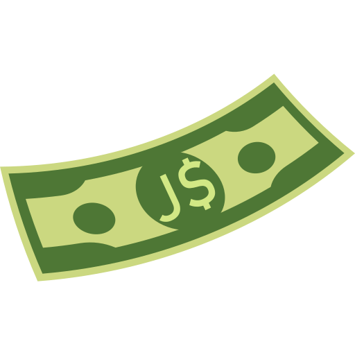 dolar jamajski Generic color fill ikona