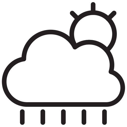 nuage Generic outline Icône