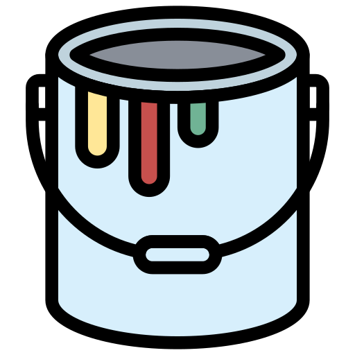버킷 Generic color lineal-color icon