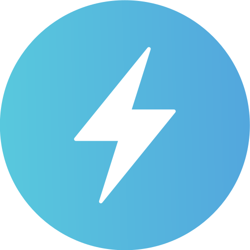 電気の Generic gradient fill icon