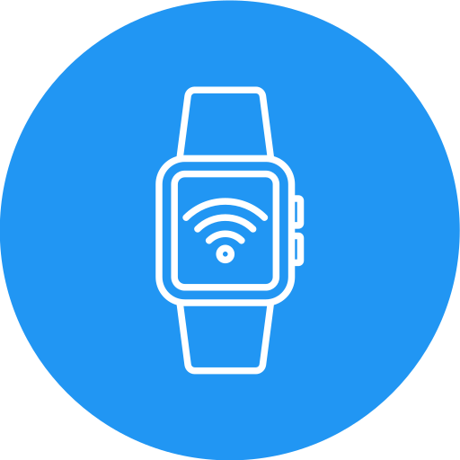 Smartwatch Generic color fill icon