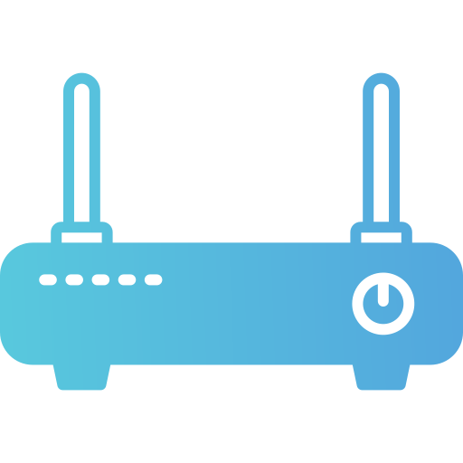 Router Generic gradient fill icon