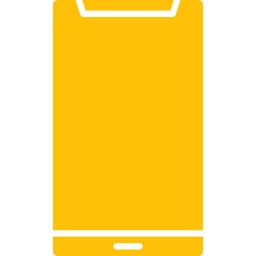 スマートフォン Generic color fill icon