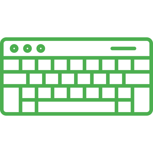 klaviatur Generic color outline icon