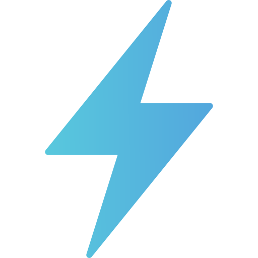 elektryczny Generic gradient fill ikona