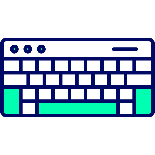 clavier Generic color lineal-color Icône