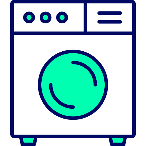 洗濯機 Generic color lineal-color icon