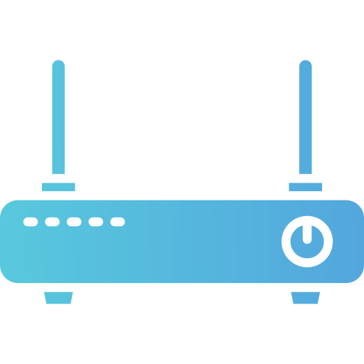 router Generic gradient fill icoon