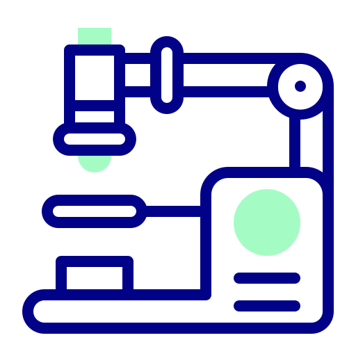 Microscope science Generic color lineal-color icon