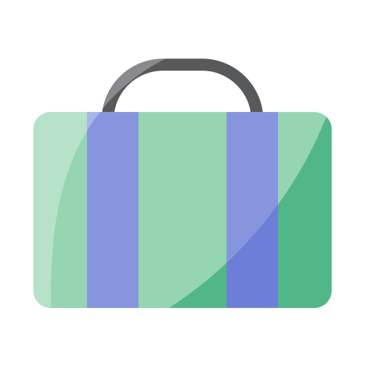 torba podróżna Generic color fill ikona